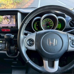 H25年式 N-BOX Gターボ★総額25.8万円★車検付き 即日納車可能！ナビ TV ETC 後席モニター 両側パワスラ 純正アルミ 機関良好 クルコン お早めに！の画像