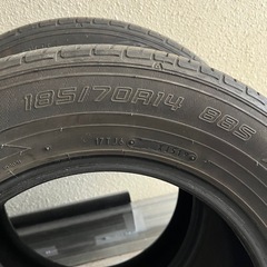 車用　中古タイヤ185\70-14 　　の画像
