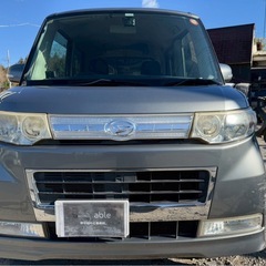 ダイハツ タントカスタムRS ターボ★総額10.8万円★激安車検2年付き ナビ フルセグTV バックカメラ ETC Bluetooth音楽 左パワスラ 早いもの勝ち！の画像