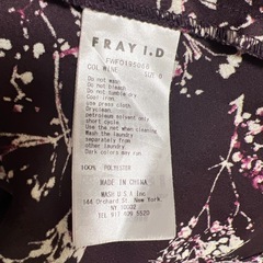 FRAY ID ワンピース  の画像
