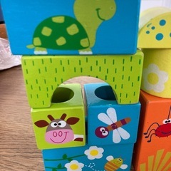 つみき　おもちゃ　赤ちゃん　積み木の画像