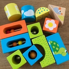 つみき　おもちゃ　赤ちゃん　積み木の画像