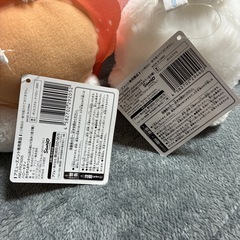 キティ&マイメロ BIGぬいぐるみ 新品未使用の画像