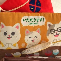 知育　時計勉強　マナー布絵本シリーズ にこにこごあいさつの画像