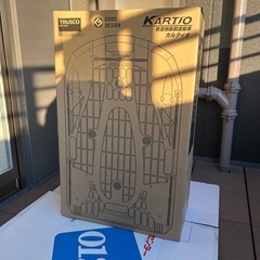 ★中古・美品★ トラスコ中山 TRUSCO MPK780BK [樹脂台車 カルティオ（新型） 780×490 折りたたみ 黒]の画像