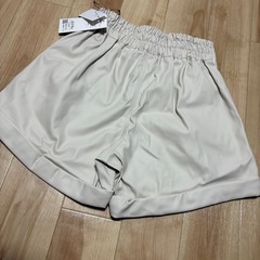 新品　ショートパンツ　レザー　レディース　の画像
