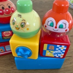 アンパンマン  おもちゃ　ブロックの画像