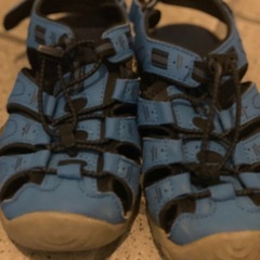 男の子　中古　靴2足の画像