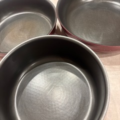 【美品・購入4ヶ月】サーモス　デュラブルシリーズ 取っ手のとれるフライパン 3点セット（IH•ガス火対応）／引き取り歓迎の画像