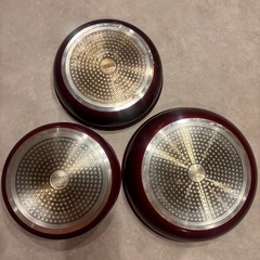 【美品・購入4ヶ月】サーモス　デュラブルシリーズ 取っ手のとれるフライパン 3点セット（IH•ガス火対応）／引き取り歓迎の画像