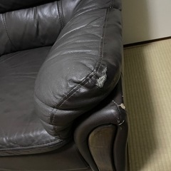 ニトリ　3人掛けソファーの画像