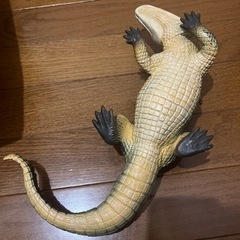 ワニのフィギュア　柔らかいの画像