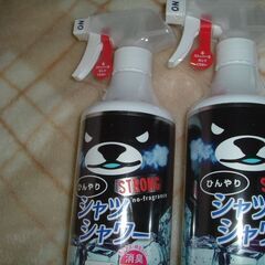 未使用4本セット(計2000ml) ひんやりシャツシャワーストロング 本体(500ml) の画像