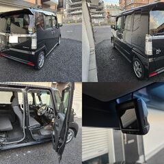 本土物!! GターボAパッケージ! 最上級グレード! N-BOXプラスカスタムターボ!! 車検たっぷり 絶好調! 両側パワスラ クルコン 衝突軽減ブレーキ 諸費用無し! 本島、石垣送料無料!!の画像