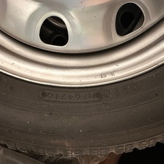2021年冬用ホイール 状態良好です。(195/65R15)の画像