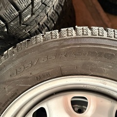 2021年冬用ホイール 状態良好です。(195/65R15)の画像
