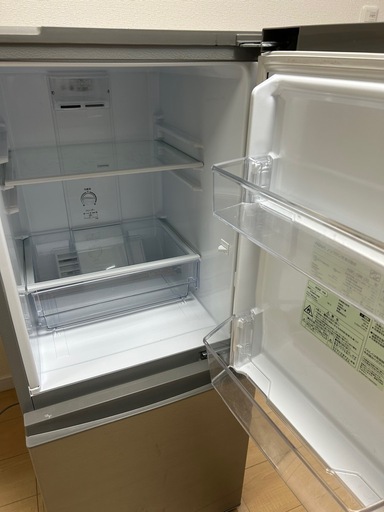 【お受け取り者決定済】AQUA 2022年製ノンフロン冷凍冷蔵庫