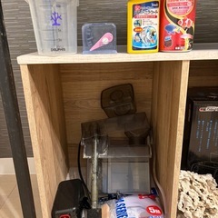 60㎝水槽台　LEDライト　ヒーター　海水魚の画像