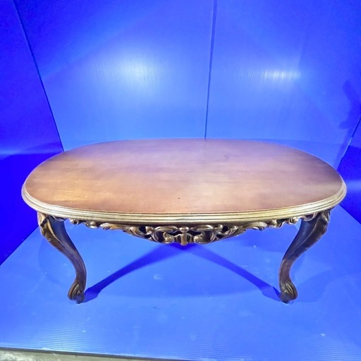 ローテーブル アンティーク 猫脚 ローテーブル