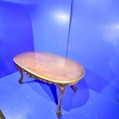 ローテーブル アンティーク 猫脚 ローテーブルの画像