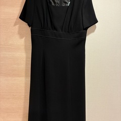 喪服　ワンピース　9号　socialtime ブラックフォーマル　礼服の画像