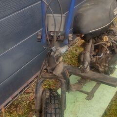 ホンダ　スカッシュ　部品取りｴﾝｼﾞﾝ付き。ｼﾞｬﾝｸ品の画像