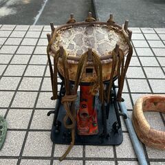 三線　太鼓　チーガー　皮張り用工具の画像