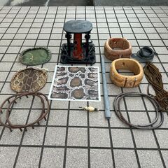 三線　太鼓　チーガー　皮張り用工具の画像
