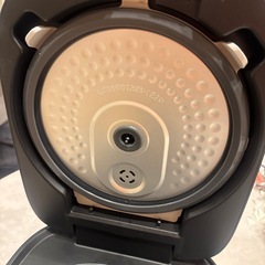 【美品・購入2ヶ月】山善  IH炊飯器 5.5合 YJN-E101(B)／低温調理対応・9種類炊き分けの画像