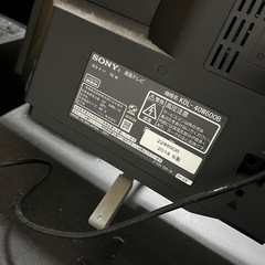 SONY    40インチ　フルHD テレビの画像
