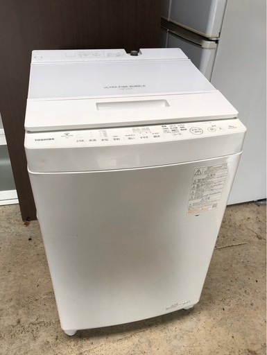専用　23012 洗濯機分 洗濯機2023年製/東芝8kg (ゆ) 玖村の生活家電《洗濯機》の中古あげます