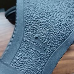 新品 22.5cm レディース ブーツ ブラック 厚底 シューズ サイドゴア 識別番号:【B177-S】の画像