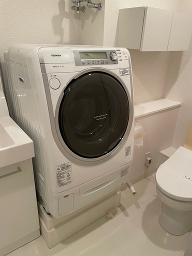 TOSHIBA 東芝洗濯乾燥機 TW -Q740R 洗濯容量9.0KG