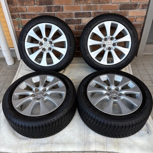 レクサスGS ホイール・スタッドレスタイヤセット225/50R17 四本 (そー