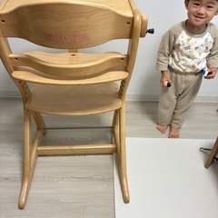 yamatoya すくすくチェアプラス　ベビーチェア　ハイチェアの画像