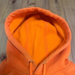 Carhartt ミッドウェイト ルーズフィット パーカー オレンジ Lサイズの画像