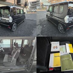 本土物!! 上級グレード!! ターボ 両側パワスラ ダイハツタントカスタム スマートセレクションSA 絶好調!! 本島、石垣送料無料!!の画像