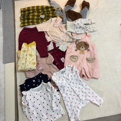 70サイズベビーふくの画像