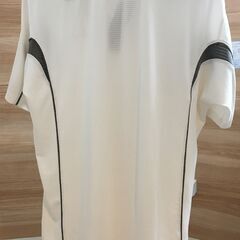 アンダーアーマー　Under Armour ホワイト ポロシャツ LGの画像