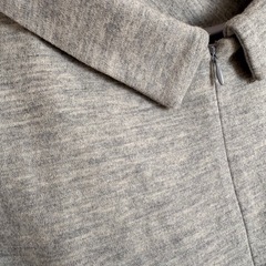 ef-de グレー Aライン ワンピース 長袖・七分袖の画像