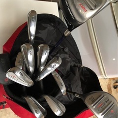 ゴルフバッグ/スリクソンキャディバッグ/セット売りの画像