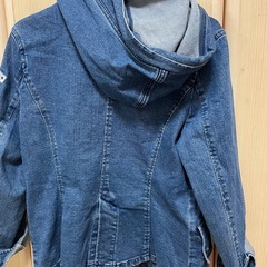 AVIREX デニムブルゾンの画像