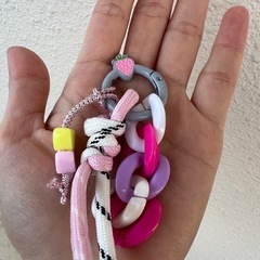 じゃらじゃらキーホルダーの画像