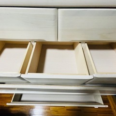 衣類収納（ホワイト）の画像