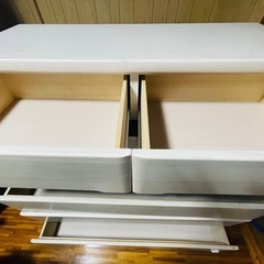 衣類収納（ホワイト）の画像