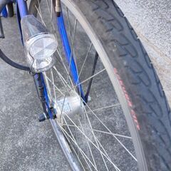 歳末処分価格！綺麗です。24インチオートライト自転車の画像