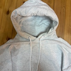 90s Hanes Ultimate Cotton グレー パーカー Lサイズの画像