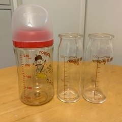 ミルトン消毒ケース　ピジョン哺乳瓶　使い捨て哺乳瓶の画像