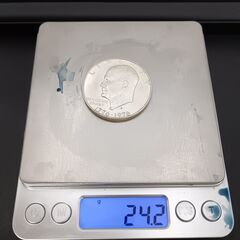 アメリカ建国200周年記念　1ドル銀貨の画像