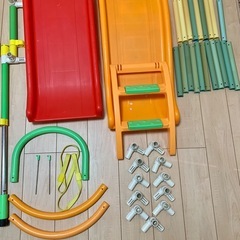 アンパンマン ジャングルジム　ブランコパーク　滑り台　回転止めピン　ジョイント等の画像